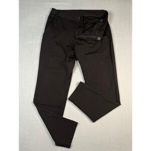 BYLT Everyday‎ Pant 2.0 Men Medium Black Flat Front Performance Stretch Pants